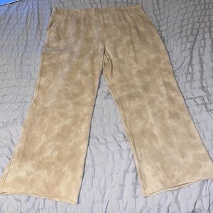 Aerie Sunset Terry Fleece Cropped Pant